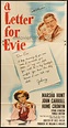A Letter for Evie (1946) Stars: Marsha Hunt, John Carroll, Hume Cronyn ...