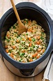 Crock Pot Chicken and Rice Recipe – WellPlated.com