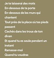 Je te laisserai des mots by Patrick Watson | Lyrics aesthetic, Lyric ...