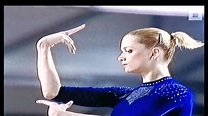 Svetlana Chorkina Winner of the world Championships 2001 in Ghent. The ...