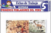 Primeros pobladores del Perú para Quinto de Secundaria – Fichas