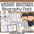 The Wright Brothers Biography Pack - Elementary Nest