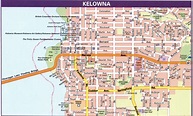 Map Of Kelowna Bc Canada – Get Map Update