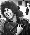 Ericka Huggins of the Black Panthers at a rally in Oakland, CA in 1972 ...