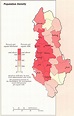 Albania Population Map - Albania • mappery