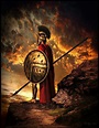 Spartan knight | Greek warrior, Spartan warrior, Ancient warriors