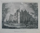 Schloss Pansin. Lithographie aus "Pomerania". Stettin, Sanne & Comp ...