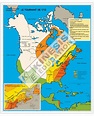 Map Of Canada In 1713 - Maps of the World