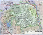 Griffith Park Hiking Trails Map - ToursMaps.com