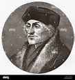 Erasmo de Rótterdam, 1466 - 1536, aka Erasmo de Rotterdam. Humanistas ...