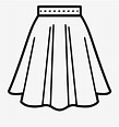 skirt clipart black and white - Clip Art Library