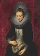 ca. 1609-1610 Young woman with rosary or Isabella Margherita Farnese by ...