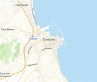 Map of Crotone with street names and house numbers — Yandex Maps