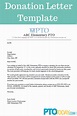 Donation Letter Templates: How To Write And Send An Effective One ...