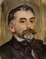 Portrait of Stephane Mallarme, 1892 - Pierre-Auguste Renoir - WikiArt.org