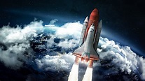 3840x2160 Rocket Heading Towards Space 4K ,HD 4k Wallpapers,Images ...