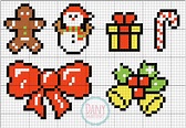 Pixel Art Noel Polaire - PIXEL ART / PERLES A REPASSER SAPIN DE NOEL | eBay