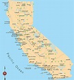 california cities map - Free Large Images