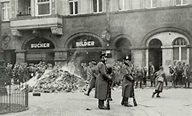 Bücherverbrennung im März 1933 in Dresden — Universitätsarchiv — TU Dresden