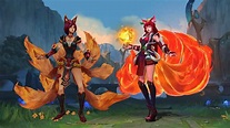 Foxfire Ahri Comparison: PC vs Wild Rift : r/AhriMains