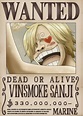 ONE PIECE WANTED: Dead or Alive Poster: Sanji ( Official Licensed ...