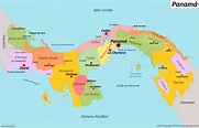Mapa de Panamá | Panamá Mapas