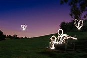 Love At First Light (Light Painting), Kent | First attempt a… | Flickr