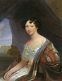 Portrait of Grand Duchess Anna Pavlovna Romanova of Russia by Pimen Orlov,1846. "AL" | Портрет ...