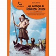 LAS AVENTURAS DE ROBINSON CRUSOE - AZULEJOS NARANJA PRIMERA - SBS Librerias