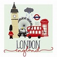 Ilustración de londres | Vector Premium