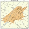 Woodstock Virginia Street Map 5187712