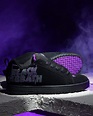 Shop DC Shoes Black Sabbath Court Graffik Shoes In Black/black/grey ...