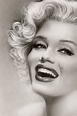 Marilyn Monroe Pencil & Charcoal Portrait 24x36 | Etsy | Marilyn monroe ...