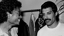 Michael Jackson And Freddie Mercury, Los Angeles, CA, 1980 ...