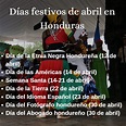 Que Se Celebra El 23 De Abril En Honduras : America Honduras El ...
