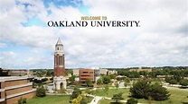 Welcome to Oakland University - YouTube