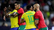 Marruecos 2-1 Brasil: goles, resumen y resultado - AS.com