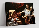 Caravaggio Judith Beheading Holofernes All Canvas Wall Art | Etsy
