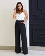 "Outfits" con pantalones anchos, ideales para deslumbrar en verano