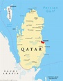 Qatar Map - Guide of the World