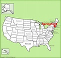 Springfield Maps | Massachusetts, U.S. | Maps of Springfield