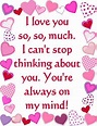 I love you so, so , much :: Love :: MyNiceProfile.com