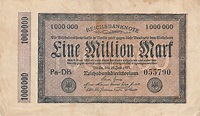 1 000 000 Mark (Reichsbanknote) - Allemagne (1871-1948) – Numista