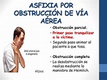 Primeros auxilios en asfixia, sofocación, estrangulación y ahogamiento