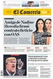 Periódico El Comercio (Perú). Periódicos de Perú. Edición de martes, 21 ...
