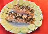 迷迭香烤鮭魚 食譜與作法 by 北美liuliu - Cookpad
