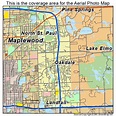 Aerial Photography Map of Oakdale, MN Minnesota