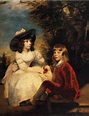 Gemälde Reproduktionen | Die Angerstein Kinder von Joshua Reynolds ...