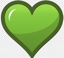 Corazon verde s, amor, cdr, hoja png | PNGWing