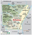 Physical Map Of Arkansas Arkansas Physical Map Physical Map Map Of ...